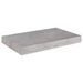 Étagères murales flottantes 4 pcs Gris béton 40x23x3,8 cm MDF - Photo n°4