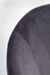 Fauteuil à bascule en polyester effet velours gris foncé Azur - Photo n°4