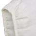 Fauteuil à bascule réglable tissu blanc et bois cintré Adju - Photo n°4