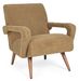 Fauteuil BERNA – Tissu effet laine - Photo n°1
