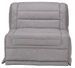 Fauteuil BZ 1 place 90x190 cm tissu matelas 12 cm Venus - Photo n°1