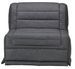 Fauteuil BZ 1 place 90x190 cm tissu matelas 12 cm Venus - Photo n°1