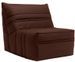 Fauteuil BZ 1 place 90x190 cm tissu matelas 9 cm Optale - Photo n°1