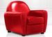 Fauteuil Club Rouge - Photo n°2