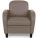 Fauteuil club taupe Mido - Photo n°1