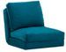 Fauteuil convertible multipositions velours Talya - Photo n°1