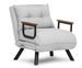 Fauteuil convertible tissu BOUKA - 1 ou 2 places - Photo n°1