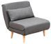 Fauteuil convertible tissu multipositions Relika - Photo n°6