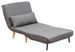Fauteuil convertible tissu multipositions Relika - Photo n°3