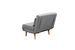 Fauteuil convertible tissu multipositions Relika - Photo n°7