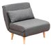 Fauteuil convertible tissu RELIKA - 1 ou 2 places - Photo n°1