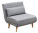 Fauteuil convertible tissu RELIKA - 1 ou 2 places - Photo n°1