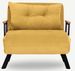 Fauteuil convertible tissu SYLVANO - 1 ou 2 places - Photo n°1
