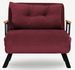 Fauteuil convertible tissu SYLVANO - 1 ou 2 places - Photo n°1