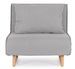 Fauteuil convertible velours côtelé KOLTEN – Élégance scandinave - Photo n°1