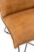 Fauteuil cuir camel Acia - Photo n°6