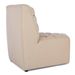 Fauteuil d'angle en polyester effet cuir beige Olivia - Photo n°9