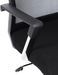 Fauteuil de bureau pivotant hauteur réglable polyester noir - Photo n°8