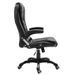 Fauteuil de bureau simili cuir noir Grease - Photo n°4