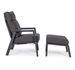 Fauteuil de jardin aluminium avec coussins Keman - Lot de 2 - Photo n°6