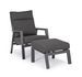 Fauteuil de jardin aluminium avec coussins Keman - Lot de 2 - Photo n°7