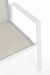 Fauteuil de jardin en aluminium blanc Loki - Lot de 6 - Photo n°7