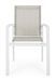 Fauteuil de jardin en aluminium blanc Loki - Lot de 6 - Photo n°9