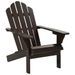 Fauteuil de jardin en bois massif DROKA - Photo n°1