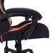 Fauteuil de jeux vidéo avec LED RVB Orange et noir Similicuir 2 - Photo n°8