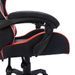 Fauteuil de jeux vidéo avec LED RVB Rouge et noir Similicuir 2 - Photo n°8