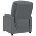 Fauteuil de massage Anthracite Similicuir - Photo n°5