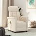 Fauteuil de massage Beige Tissu microfibre - Photo n°1