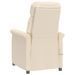 Fauteuil de massage Beige Tissu microfibre - Photo n°5