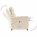 Fauteuil de massage Beige Tissu microfibre - Photo n°6