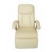 Fauteuil de massage Blanc crème Similicuir - Photo n°2