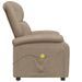 Fauteuil de massage Cappuccino Similicuir - Photo n°4