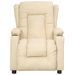 Fauteuil de massage Crème Tissu - Photo n°3