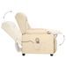 Fauteuil de massage Crème Tissu - Photo n°5