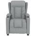 Fauteuil de massage Gris clair Tissu - Photo n°3