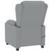 Fauteuil de massage Gris clair Tissu - Photo n°5