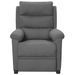 Fauteuil de massage Gris clair Tissu - Photo n°2