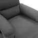 Fauteuil de massage Gris clair Tissu - Photo n°9