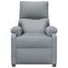 Fauteuil de massage Gris clair Tissu - Photo n°4