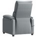 Fauteuil de massage Gris clair Tissu - Photo n°6