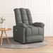 Fauteuil de massage Gris foncé Tissu - Photo n°1