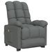 Fauteuil de massage Gris foncé Tissu - Photo n°2