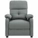 Fauteuil de massage Gris foncé Tissu - Photo n°3