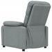 Fauteuil de massage Gris foncé Tissu - Photo n°5