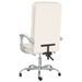 Fauteuil de massage inclinable de bureau Crème Similicuir - Photo n°5