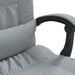 Fauteuil de massage inclinable de bureau Gris clair Tissu - Photo n°10